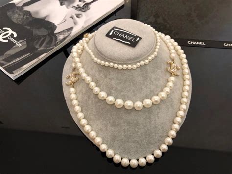 chanel pearl jewelry replica|cheap knock off chanel jewelry.